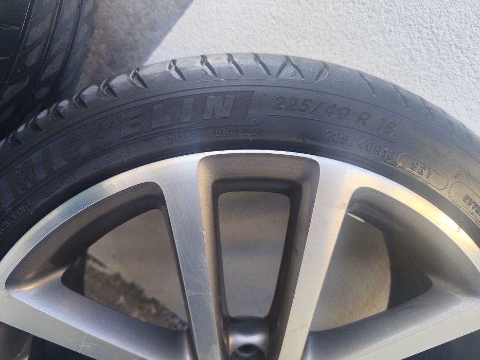 Джанти 18 с гуми Michelin 225/40 R18
