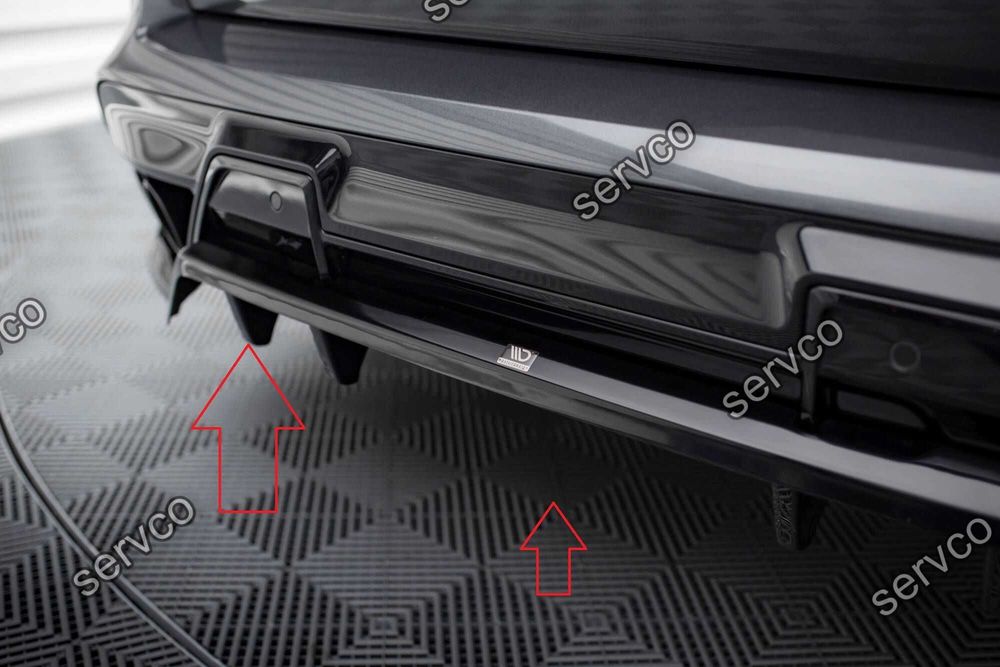 Pachet Set Splitter Exterior Lip Prelungiri Body kit tuning Bmw X5 M F95 Facelift 2023- v6 - Maxton Design