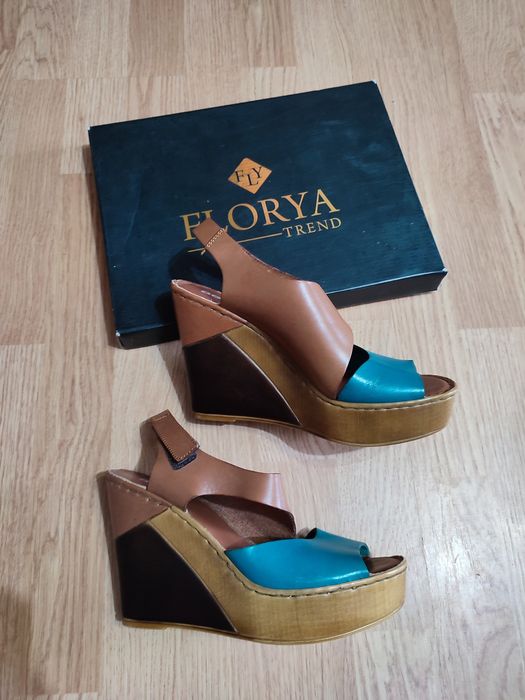 Босоножки натуральная кожа