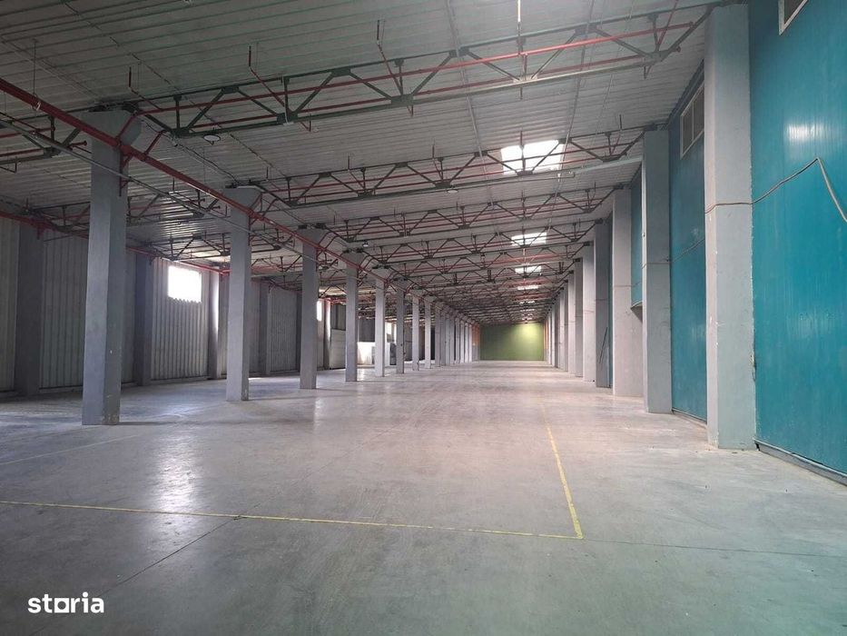 Hala industriala clasa A ,autorizata ISU cu instalatie completa de sti