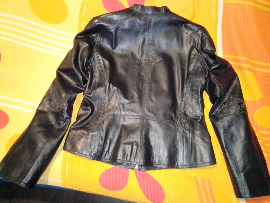 Geaca piele naturala noua, cu eticheta