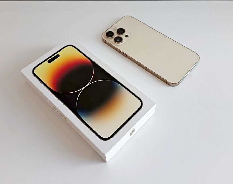 Apple iPhone 14 Pro Max 1TB (84% батерия,цвят златист)