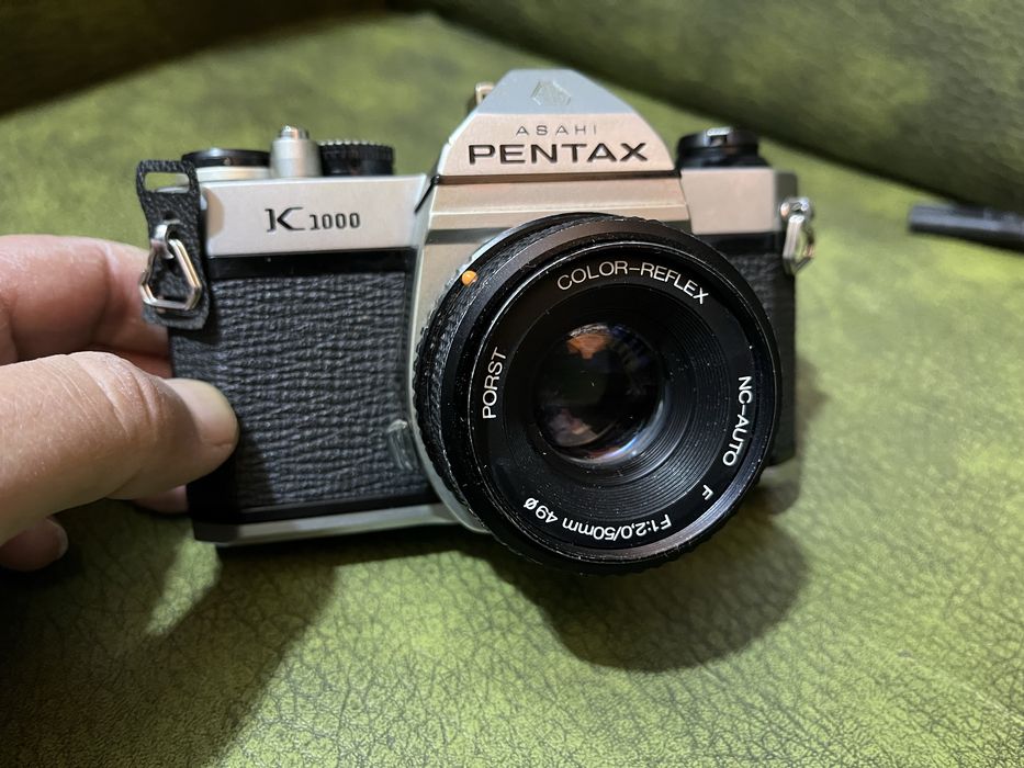 Aparat foto Pentax K1000 full metal anii ‘80