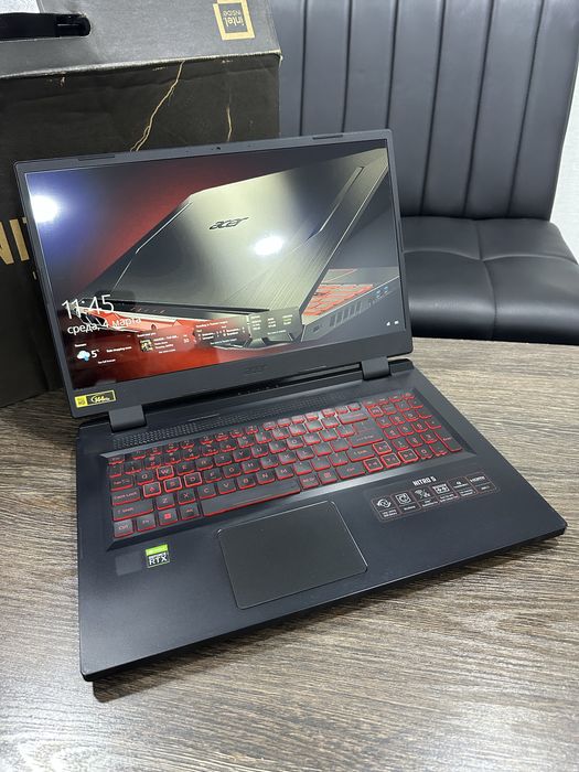 мощный 16-ядерный i5 ноутбук Acer NITRO 5, для графики и игр
