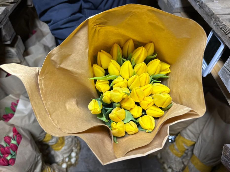 Тюльпаны на 8 марта