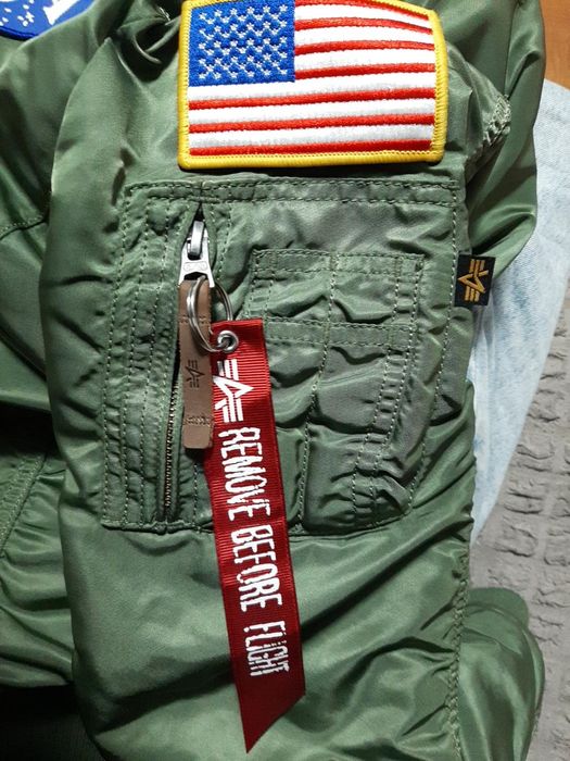 Бомбер Alpha Industries MA-1 VF NASA. 100% оригинал, из Европы