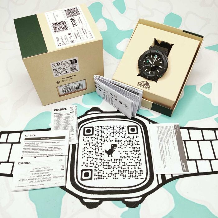 Casio Pro Trek оригинал часы PRJ-B001-1 solar bluetooth