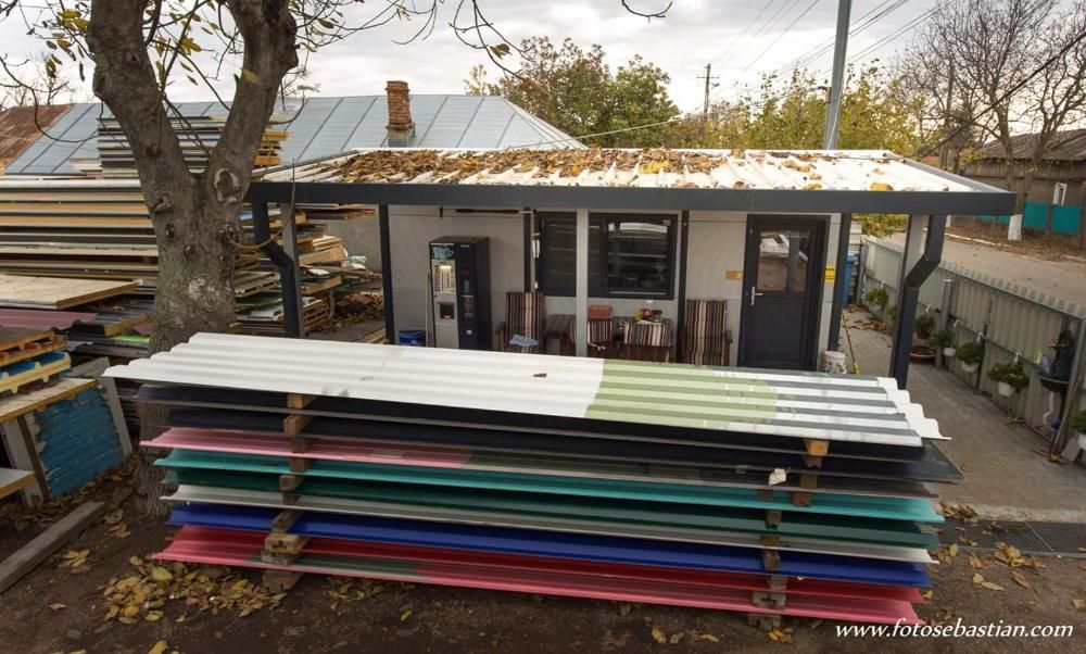 panouri termoizolante tip sandwich pentru acoperis si perete