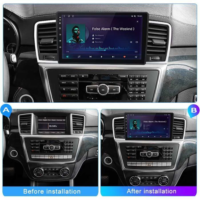 Мултимедия Android за Mercedes ML W166 2011г-2015