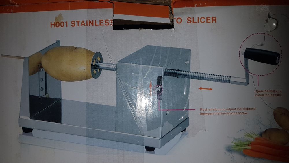 Спирало-резачка за картофи, чисто нова.