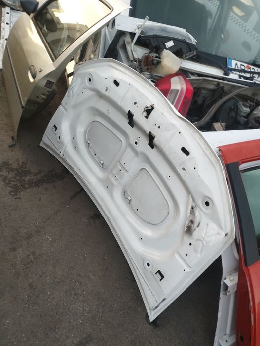 Capota Dacia Logan Sandero 2 lovită