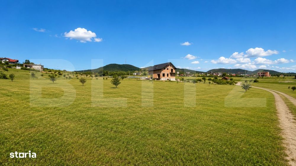 Teren intravilan de vanzare – 423 mp | PUZ aprobat | Toate utilitati