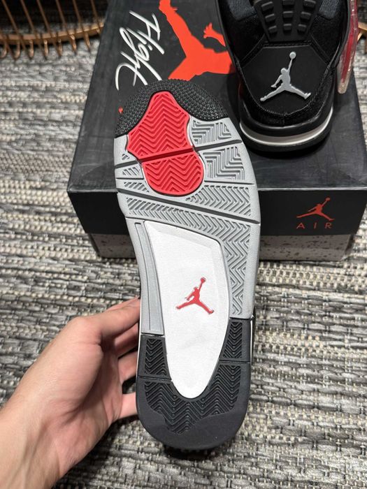 Jordan 4 Retro "SE Black Canvas" 38EUR Кецове+ Кутия