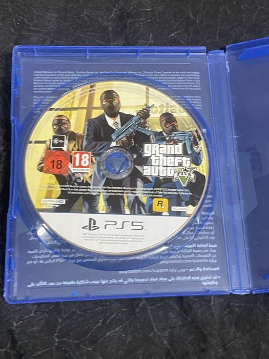Продам GTA 5 na PS5 с русской озвучкой