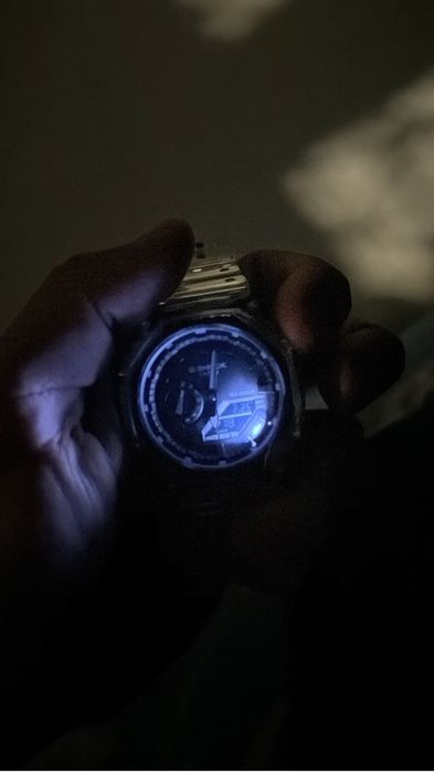 Casio G-shock первый экземпляр с миром