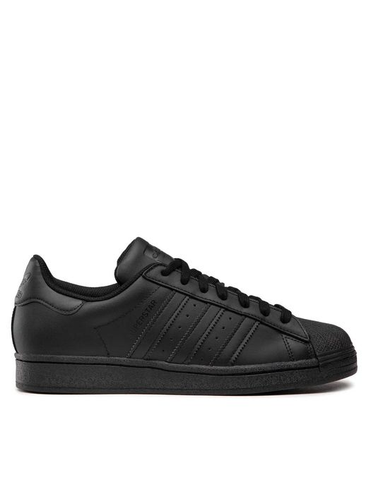Мъжки маратонки ADIDAS SUPERSTAR ALL BLACK  Оригинални  EU40 -46 2/3