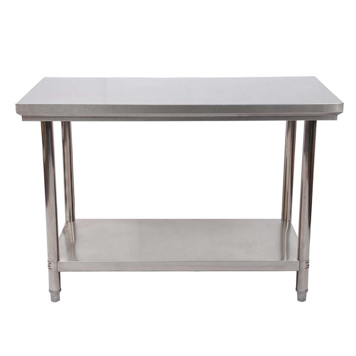 Masa Inox Profesionala HoReCa | Blat Ranforsat | 120 140 160 180 200 cm