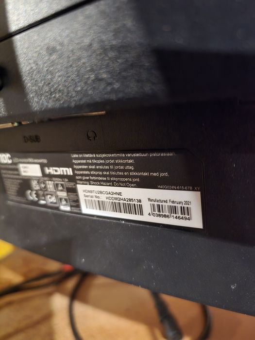 Monitor gaming curbat