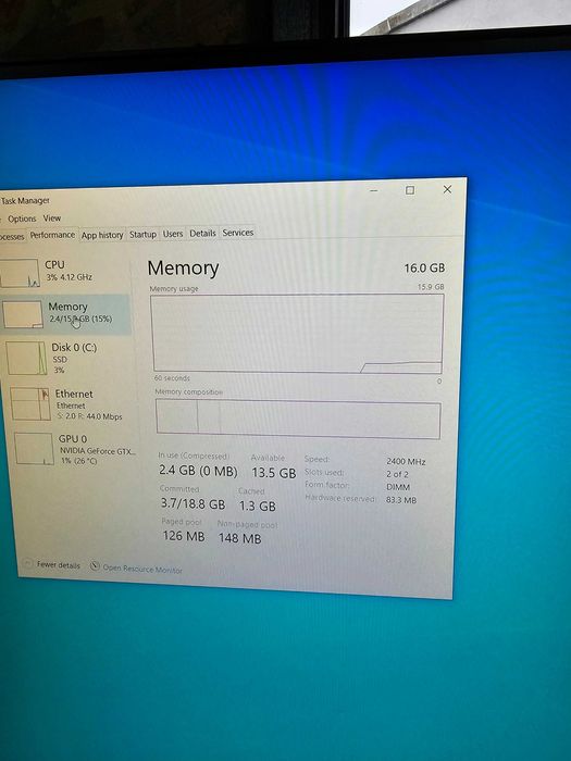 Pc Light Gaming I5 10400, 16gb RGB, Gtx 1650, ssd 500gb, etc !