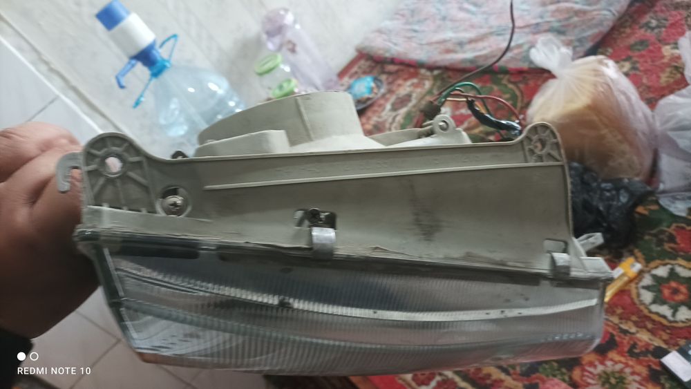 Передние Фары от Нексии и тюнинг табло от матиза