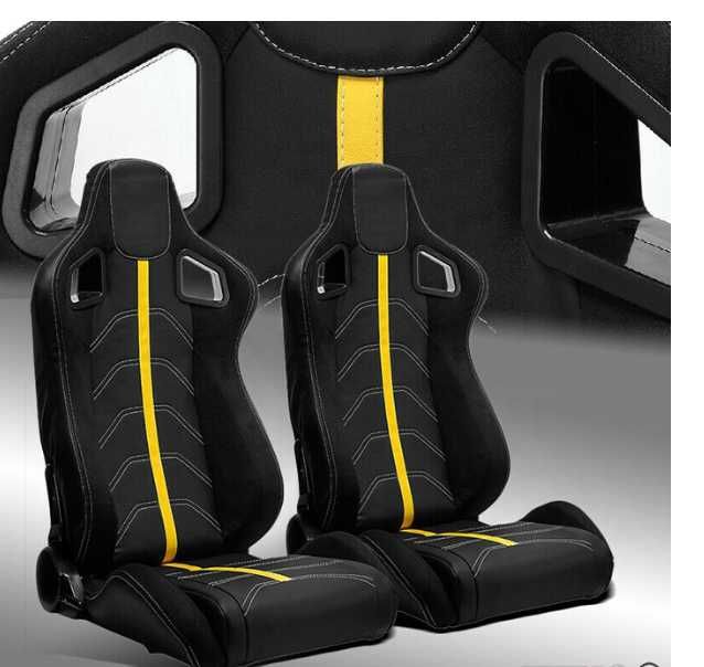 Scaun auto racing Recaro SPORT – Galben (Tuning / Sport)