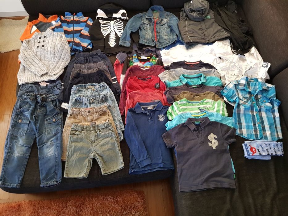 Лот 41 маркови дрехи за момче 110-116 см, 5-6 години