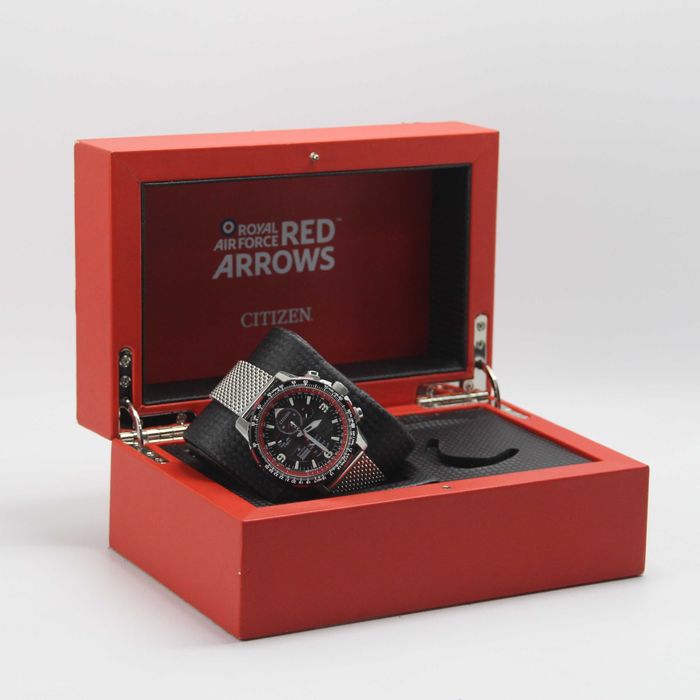 Citizen Eco-Drive-Radio Controlled-Royall Air force Red Arrow-FULL BOX