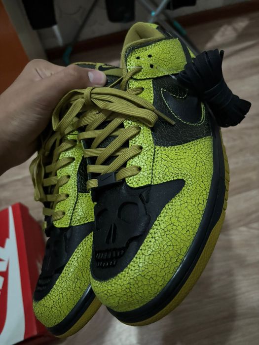 Nike dunk low кроссовки хеллоуин