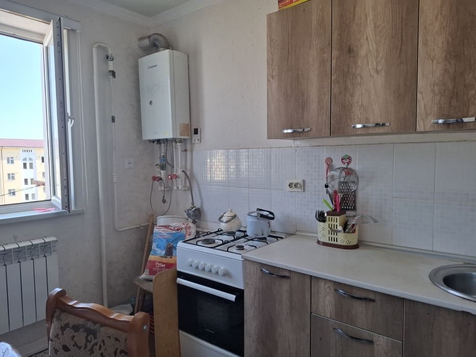 Нокис каласы 27микро районда 2ханалы квартира сатылады.