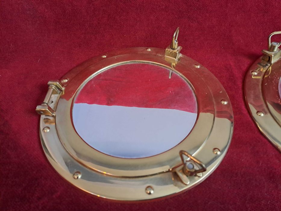oglinda hublou bronz diametru 30,5 cm