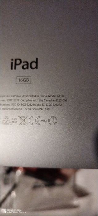 Ipad A1396, ipad A1337