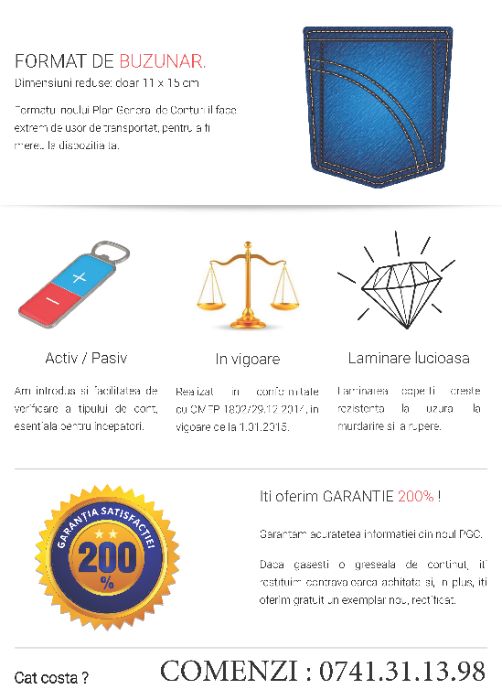 Planul General de Conturi - editia de buzunar, color [ PGC 2024 + A/P]