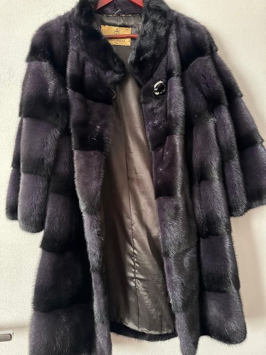 Норковая шуба размер S