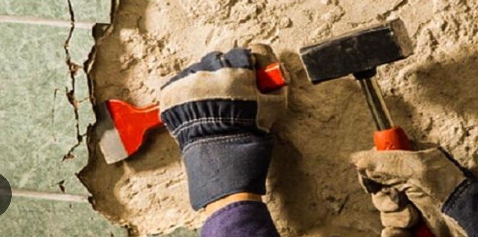 Демонтаж перегородок