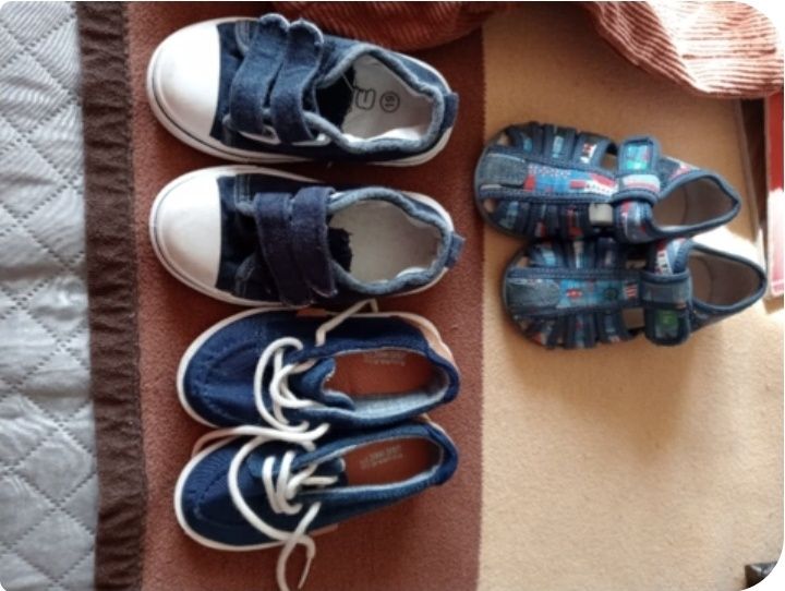 3 perechi de încălțăminte copii
