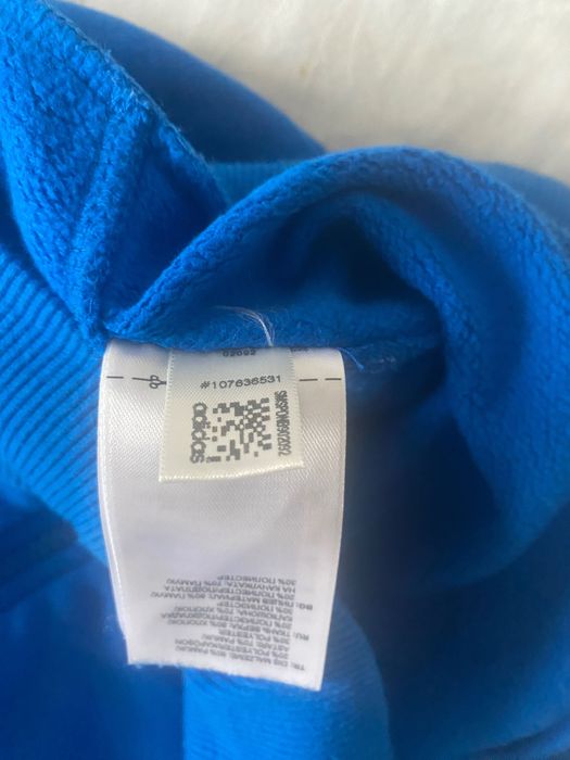 Adidas 3 ленти син суичър