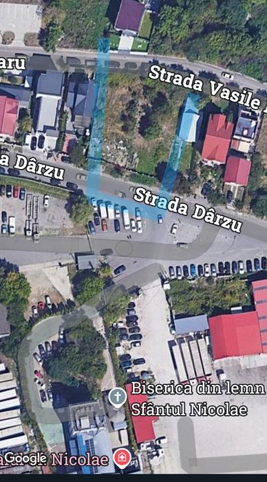 Vând teren Str Darzu