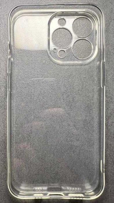 Husă Appel iPhone 13 Pro - Silicon - Transparentă