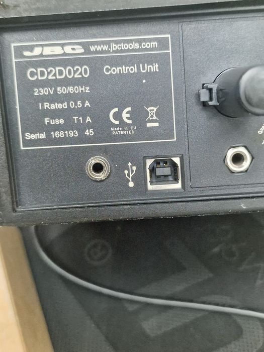 Stație de lipit profesională JBC CD-2D + mâner T245 –