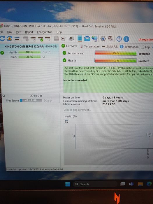 NOU ! Acer Nitro,15"FHD,Cpu Ryzen5,Ram16gb DDR5,SSD 512gb,Nvidia RTX