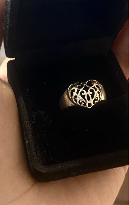 Сребърен дамски пръстен