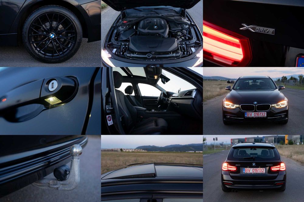 BMW Seria 3 320i Facelift xDrive B48 184cp Automat Trapa Incalzire Hi-Fi R18 Sportline