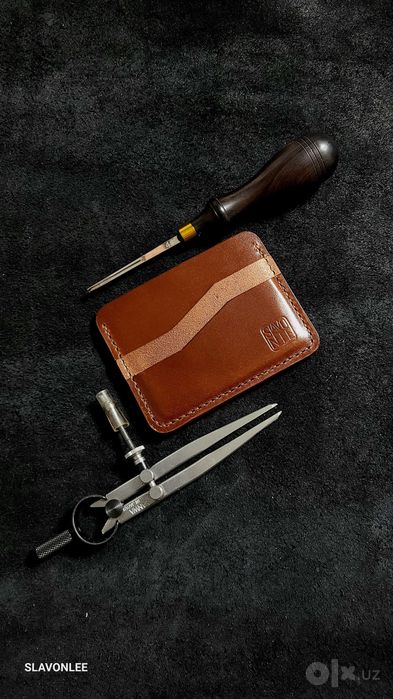 GAUCHO OIL итальянский кожаный картхолдер
