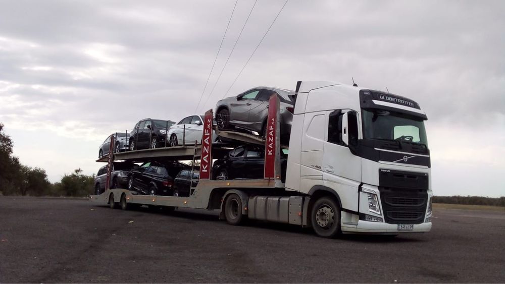 Перевозка автомобиля из Астаны в Алматы