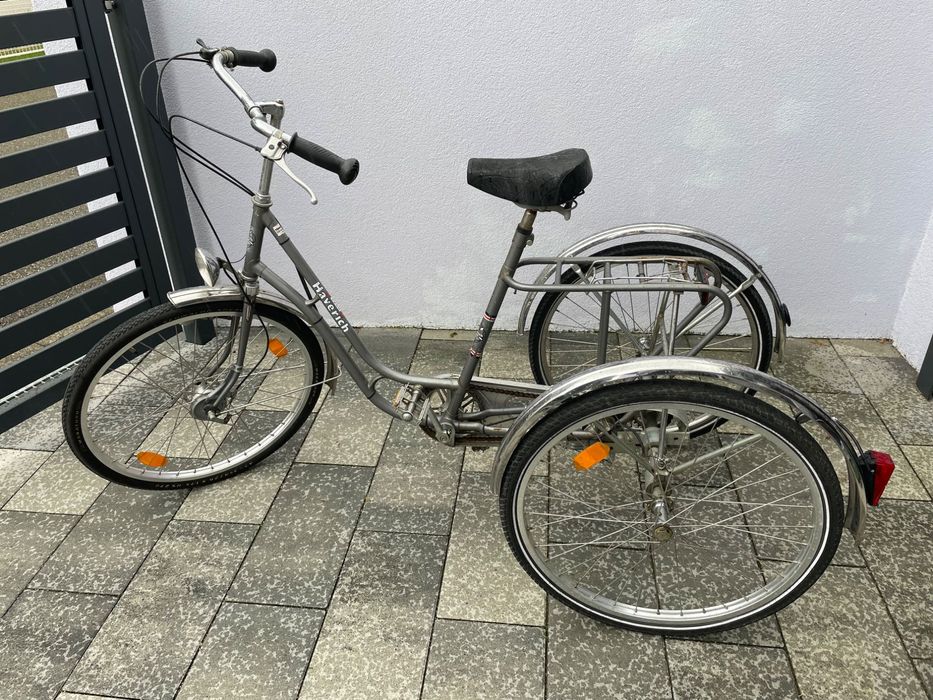 Bicicletă cu 3 roți și 3 viteze