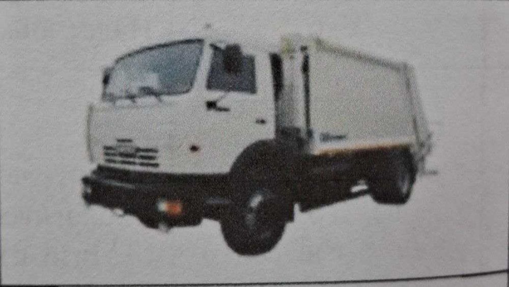 Мусороуборочная машина 11м3 на базе шасси КАМАЗ