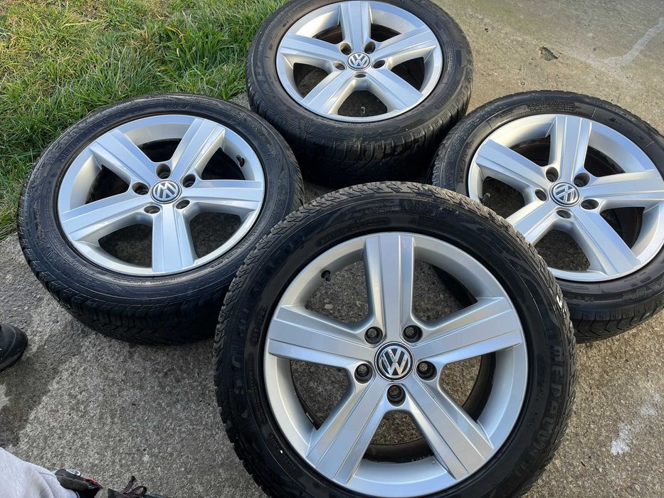 JANTE 16 VW GOLF7 Passat Jetta Touran CADDY Anvelope M+S 205/55/16