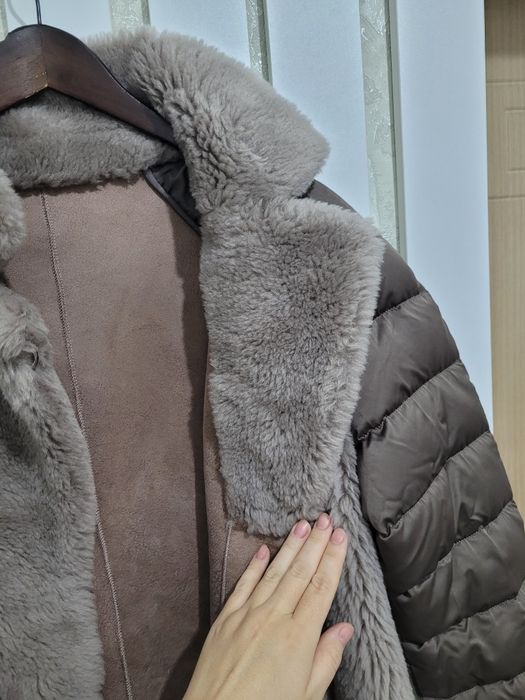 Продам шубку графит