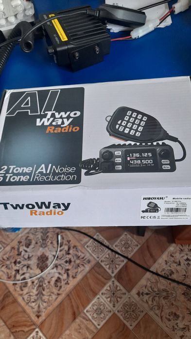 Statie emisie recepție Hiroyasu IC-980 Pro