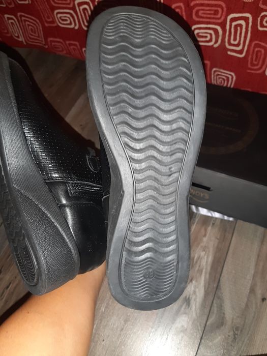 Ghete până la glezna îmblanite mărimea 38